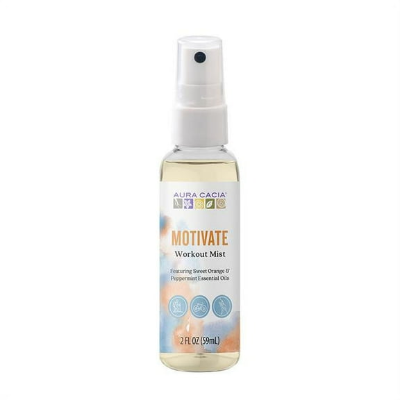 Aura Cacia Workout Mist, Motivate, 2 fl oz (59 ml)