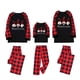 thumbnail image 1 of Pijama de manga larga con estampado navideño, conjunto de dos piezas para padres e hijos, ropa para el hogar, conjunto de pantalones navideñosTalla S de mujer21 modelos, 1 of 2