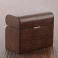 thumbnail image 3 of Jewellery Ring Display Stand Solid Wood Storage Box Vintage Men And Women Portable Travel Packing Case, 3 of 5
