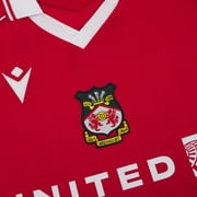 Mens Macron Red Wrexham 2025/26 Home Replica Jersey