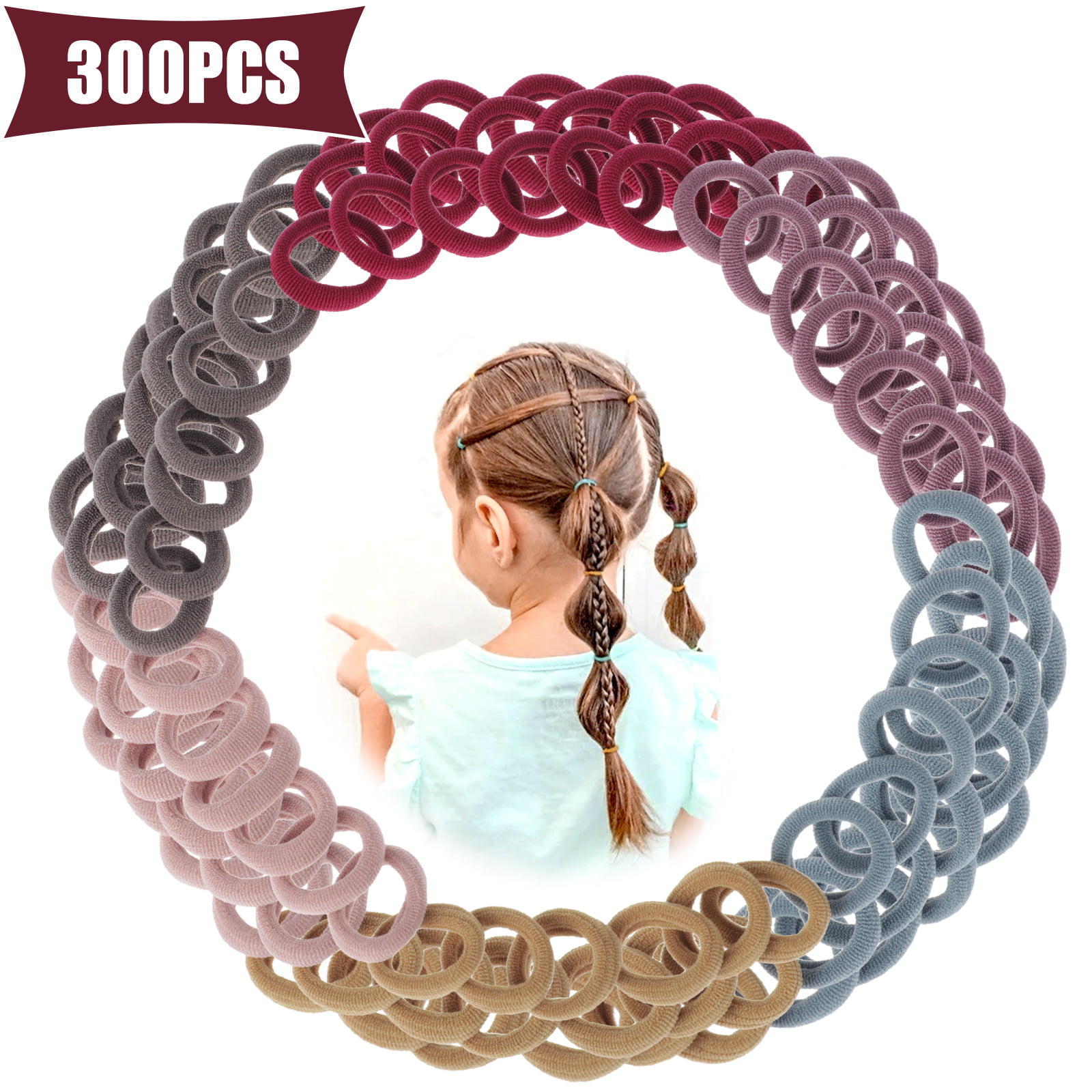 Details about   30 Snag-Free Hair Bands 4 American Girl Dolls~Accessory~Rubber Ponytail Holders