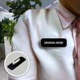 thumbnail image 2 of Patient Care Coordinator 1 x 3" Silver Rounded Corner Name Badge | Medical Facilities (10 Pack), 2 of 3