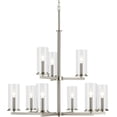 thumbnail image 6 of 44014BK-Kichler Lighting-Crosby - 9 Light Chandelier-32.5 Inches Tall and 32.25 Inches Wide-Black Finish, 6 of 7
