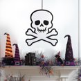 thumbnail image 2 of Halloween Hanging Sign Festive Soft Spooky Door Hanging Prop Front Door Decor, 2 of 8