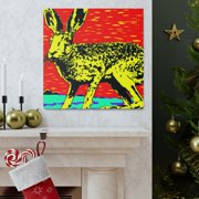 Jackrabbit Pop Art - Canvas