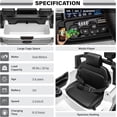 thumbnail image 4 of VOLTZ TOYS Ford Ranger 12V Kids Ride on Car Truck with Lights and Music, Licensed, 4 of 6
