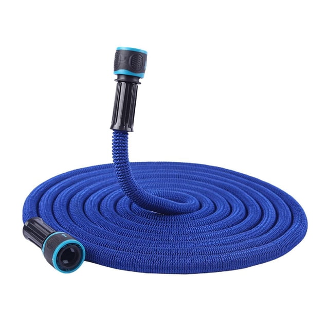Manguera Flexible Duradera TPE Herramienta Lavado/irrigación Automóviles (100 Pies) Azul