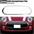 thumbnail image 2 of Front Bumper License Plate Trim Panel Number Plate Cover  For BMW Mini Cooper F55 F56 F57 JCW 2014-2018, 2 of 7