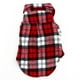 thumbnail image 4 of Camiseta Para Perros Amonsee Ropa Para Perros Camisas A Cuadros Red L, 4 of 7