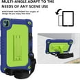 thumbnail image 5 of FIEWESEY Kids Case for Nokia T10 8 Inch Tablet,Shockproof Kids Friendly Rugged Cover with Shoulder Strap & Kickstand Hybird Case for Nokia T10 8 Inch Tablet 2022 Released Tablet (Navy/Green), 5 of 6