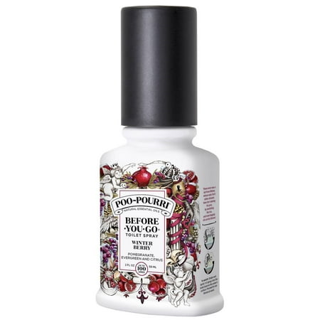 Poo~Pourri Before-You-Go Toilet Spray, WinterBerry Scent, 2oz