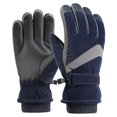 thumbnail image 1 of Invierno impermeable y resistente al viento, guantes térmicos con pantalla táctil para clima frío, guantes de trabajo para esquí y snowboard con, 1 of 5