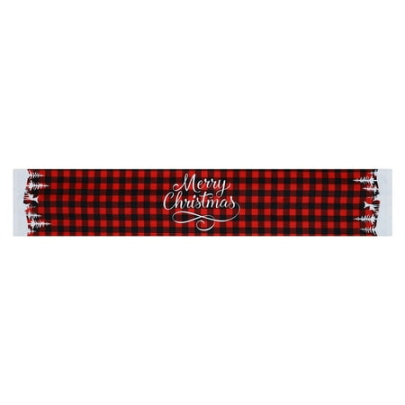 

1pc Exquisite Christmas Themed Tablecloth Dining Table Cover Xmas Table Runner