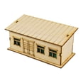 thumbnail image 1 of Bunblic 1/60 Miniature House Model Mini Accessory Unique Scenery 3D Handmade Building Model Architecture Scene for Diorama Sand Table Style C, 1 of 8