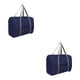 thumbnail image 3 of sweethay Bolsa de viaje impermeable de nailon, bolsa de lona plegable Unisex, organizadores, cubos de embalaje de gran capacidad, bolsas de azul oscuro 2piezas, 3 of 6