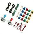 thumbnail image 3 of Game Rocker, Rocker Fiable, USB Hommes Enfants pour Double Joueurs Femmes Jeu de Combat Double DIY-Coloré, 3 of 8
