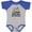 Baseball Heather and Royal, variant on Inktastic Biking with Mommy Bicycle Boys or Girls Baby Bodysuit