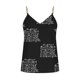 thumbnail image 1 of Tops Para Mujer Elegante Blusa Casual Camisas Tirante de Cadena Vintage Cuello en V Sin Mangas Tanque Odeerbi  ODB165821, 1 of 5