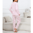 thumbnail image 3 of WQD Womens Pajama Sets 2 Piece Lounge Sets Soft Loungewear Comfy Pj Sets Long Sleeve Top and Pants Loose Sleepwear with Pockets for Fall Winter Spring, 3 of 6