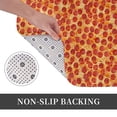 thumbnail image 3 of Kdxio Pizza,16" x 24", Non-Slip Front Door Mats,Outdoor Welcome Mat Washable, 3 of 9