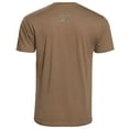 thumbnail image 2 of VORTEX Adult Male Three Peaks Short Sleeve T-Shirt, Color: Coyote Heather, Size: 2XL (121-10-CHE-2XL), 2 of 5