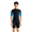 Blue, variant on GKV Kids/Youth 2.5mm Neoprene Front-Zip Short Sleeve Short Leg Wetsuit – Thermal Warmth for Snorkeling & Surfing