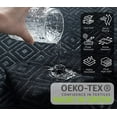 thumbnail image 5 of Jessy Home Black Bath Towel set of 8, 2 Oversized Bath Towels, 2 Hand Towels, 4 Washcloths-600 GSM Soft Towel Set, 5 of 9