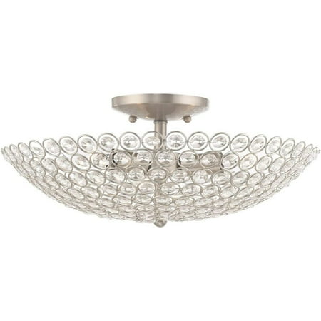 

CintBllTer 3 Lt Brushed Ceiling Mount