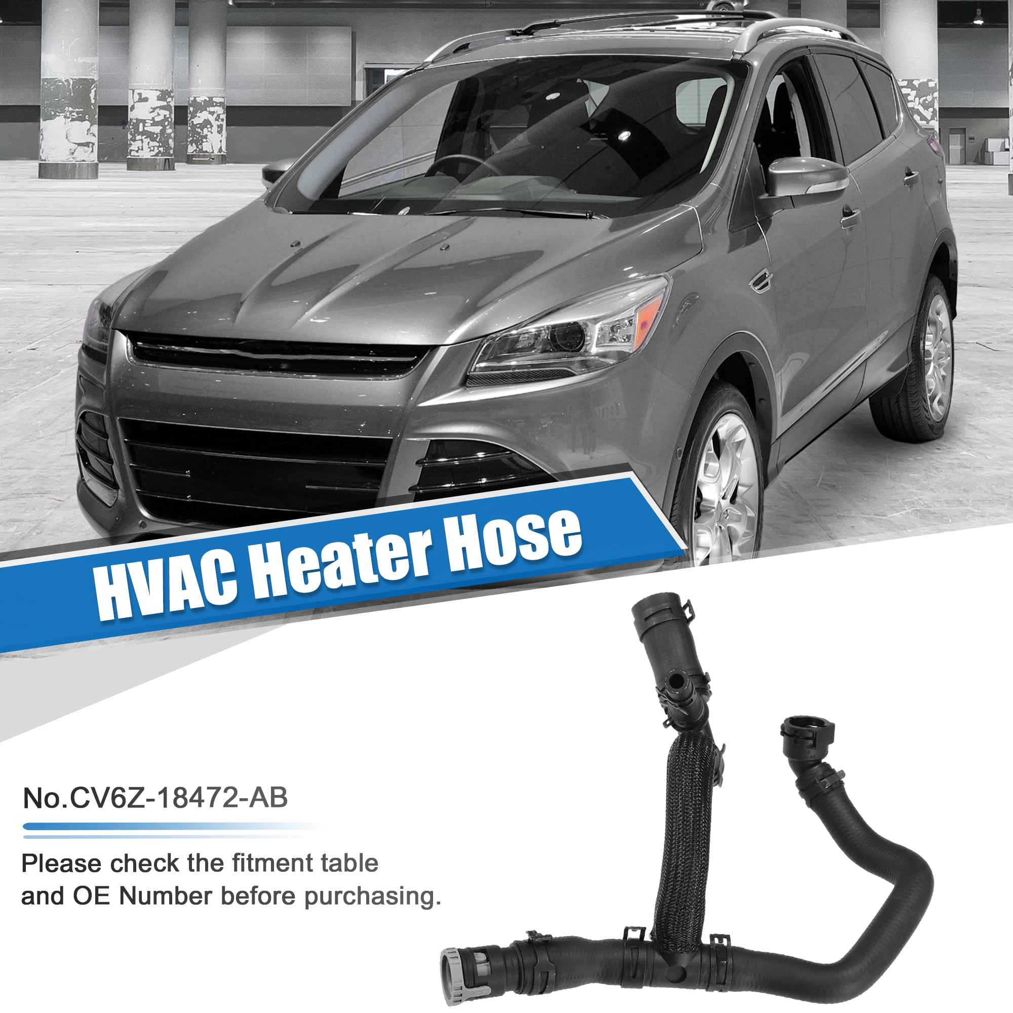 Unique Bargains HVAC Heater Hose for for Ford Escape 1.6L L4-Gas 2013-2016