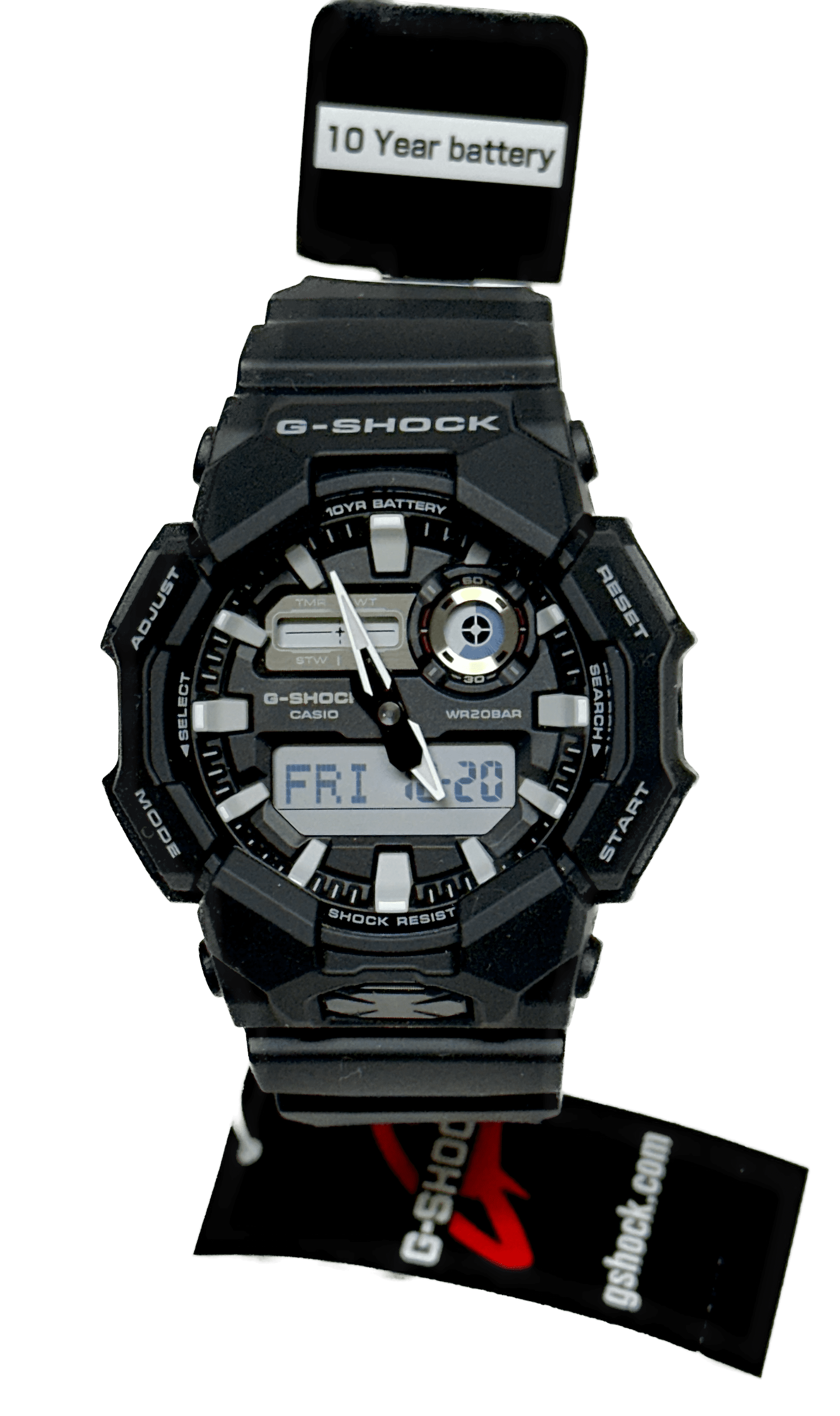 Casio G-Shock Carbon Core Guard Analog Digital Watch GA2000