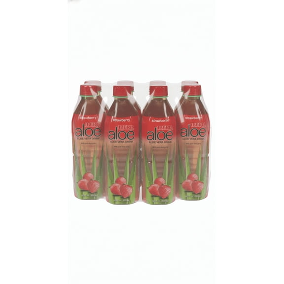 Strawberry Aloe Vera Juice, 16.9 fl oz