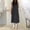 Black, variant on Jean Dress Stylish Sleeveless Crew Neck Shirred Dress 2026 Summer with Pockets Denim Loose Fit Formal Dresses for Women Wedding Guest for Daily and Commute Blue XL