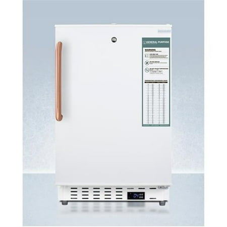 Summit 20" ADA Built-In Healthcare All-Refrigerator - Copper Handle