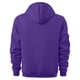 thumbnail image 5 of Dolkfu Sudadera con capucha de botón delantera para hombre, sudadera de color sólido con cordón, streetwear de manga larga para hombre XL, 5 of 5