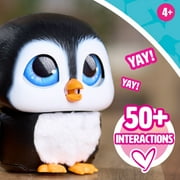 furReal Handfuls Shivers the Penguin, 3.5 inch Interactive toy, 50 Interactions, Kids Ages 4 Up