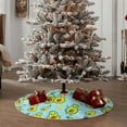 thumbnail image 6 of Bingfone Christmas Tree Skirt Mat Christmas Decoration Interior -Cartoon Avocado, 6 of 8