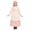 Pink, variant on FYEGRE Elegant Storybook Gown For Girls Flowy Performance Dress With Delicate Lace Details Garden Party And Adventure Attire In Soft Comfortable Fabric Blue 8-10Y