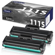 MLT-D111S Toner Cartridge Compatible for Samsung 111S MLT-D111S works with Samsung Xpress SL-M2020 M2020W M2022 M2022W M2024 M2070 M2070W M2070F M2070FW M2026W Printers (Black,2-Pack)