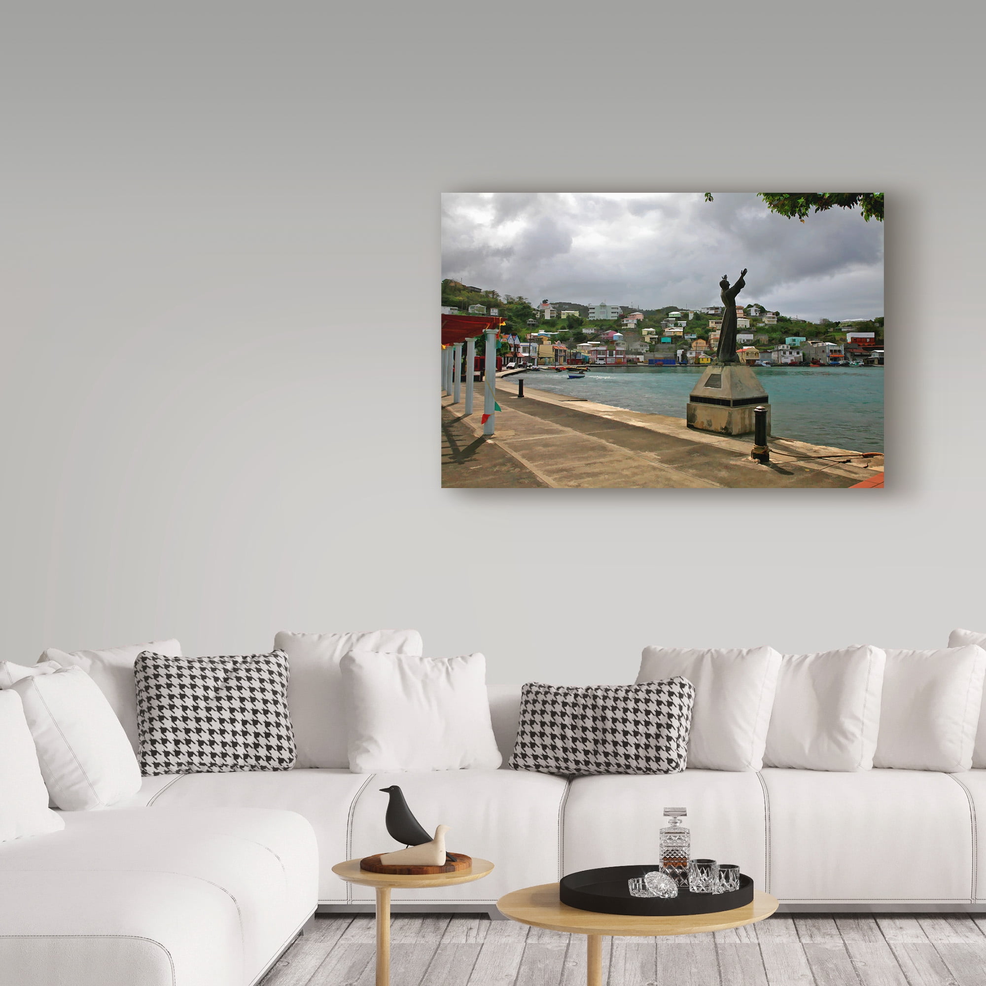 Trademark Fine Art 'Grenada 1' Canvas Art by J.D. McFarlan