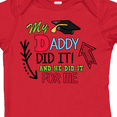 thumbnail image 4 of Inktastic My Daddy Did It and He Did It for Me with Graduation Cap Boys Baby Bodysuit, 4 of 5