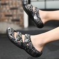 thumbnail image 5 of Zapatillas de hombre de talla grande, nuevo estilo de verano, tendencia al aire libre, agujero, río, zapatos de playa, chanclas de interior, 5 of 5