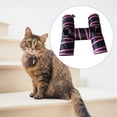 thumbnail image 4 of Túneles para Gato Jinwen Juguetes Interactivos Plegables con Bola Rojo, 4 of 8