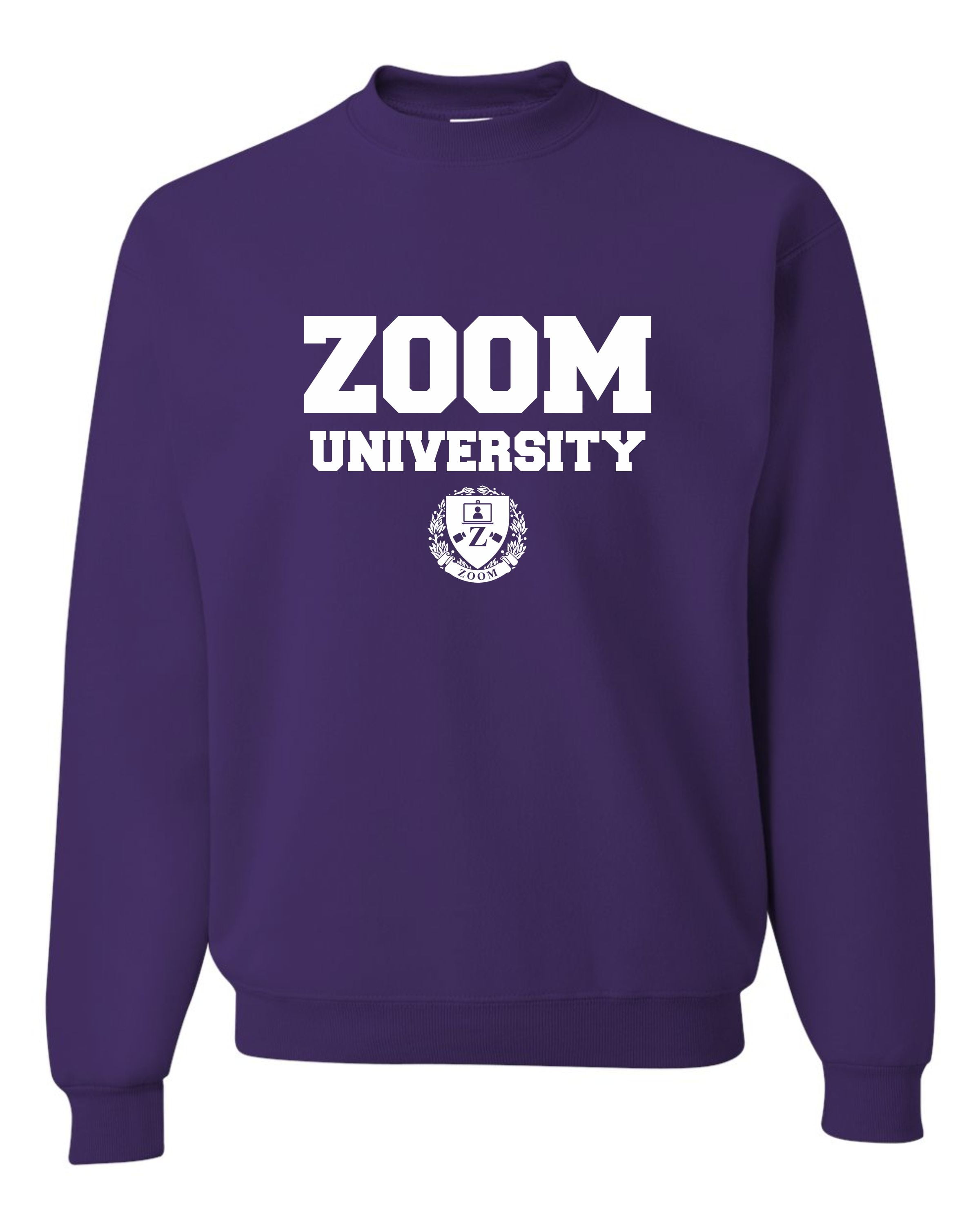 zoom university sweater