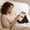 Black1, variant on Reading Pillow with Tablet Phone Stand Multi-Angle Adjustable Pillow for Napping Reading and Device Viewing Comfortable Plush Fabric for Sofas Beds Office Travel and Relaxing Cushioned Support