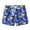 Dark Blue, variant on Glisme Girls Shorts Toddler Cartoon Floral Printed Sport Shorts Kids Beach Shorts Versatile And Fashionable Purple Shorts Size 7 Year
