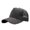 Grey, variant on Mens High Crown Mesh Baseball Cap – Adjustable Sun Dad Hat Available in One Size, Breathable Solid Color Outdoor Headwear