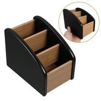 HOMEMAXS Multi Tea Bag Organizer Drawer for Storage Coffee Sugar Packets Holder Elegant Plastic Design 12.5x6.5x3.5 Inches