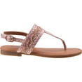 thumbnail image 3 of Kensie Girl open-toe Thong Sandal with Rhinestone Accents., 3 of 7