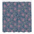 thumbnail image 2 of Ambesonne Paisley Shower Curtain, Modern Teardrop Shaped Art, 69"Wx70"L, Blue Grey, 2 of 4