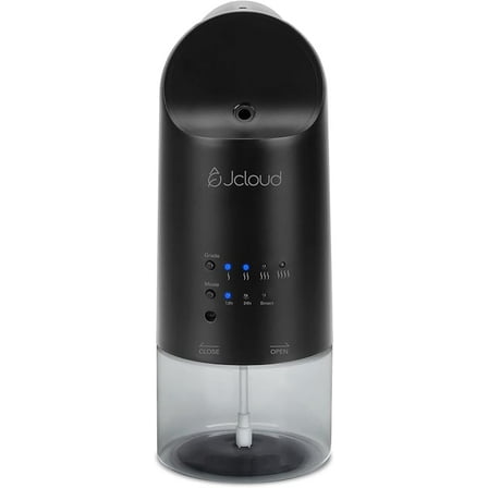 JCLOUD 2025 Plug in Diffuser for Essential Oils, Waterless Scent Diffuser Cover Up to 500 Sq. Ft. for Home, Office, Spa – Portable Smart Wall Diffuser 160ML, Black